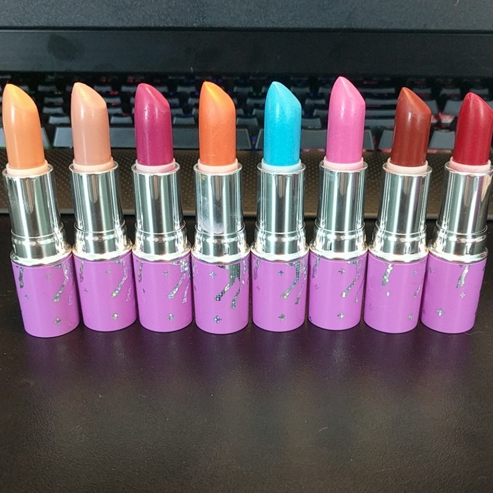 Set of 8 Lime crime unicorn lipsticks